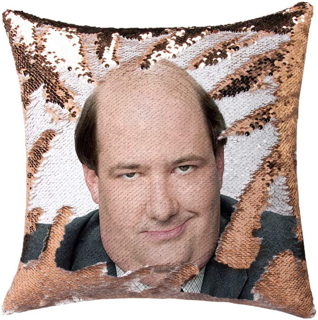 kevin pillow funny white elephant gifts