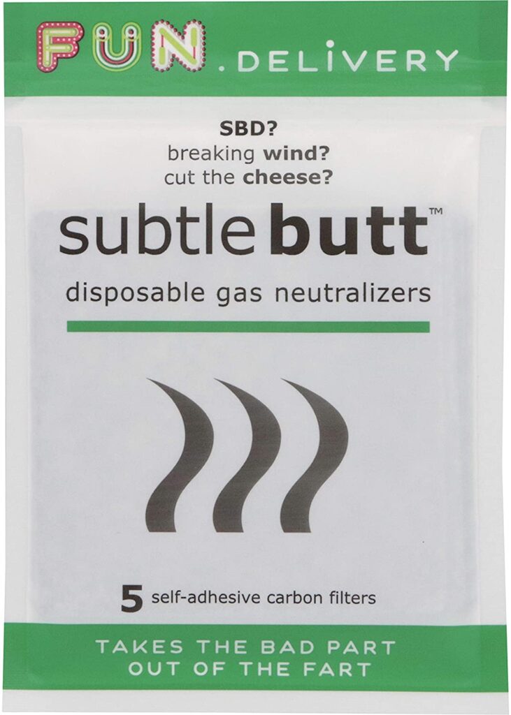 subtle butt disposable gas neutralizers