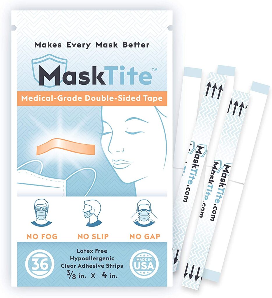 Mask Tape - Anti Fog Spray for glasses - Face Mask Accessories 