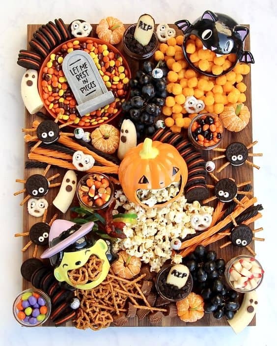 Halloween Snack Board 