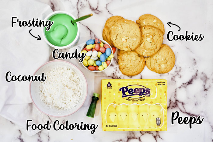 Ingredients for Easter Cookies