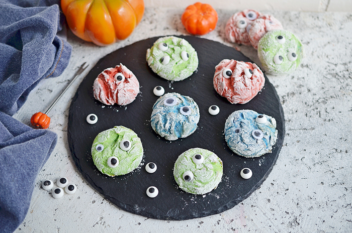 Monster Cookies for Halloween