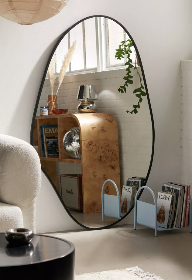 Urban Outfitters Large Floor Blob Mirror