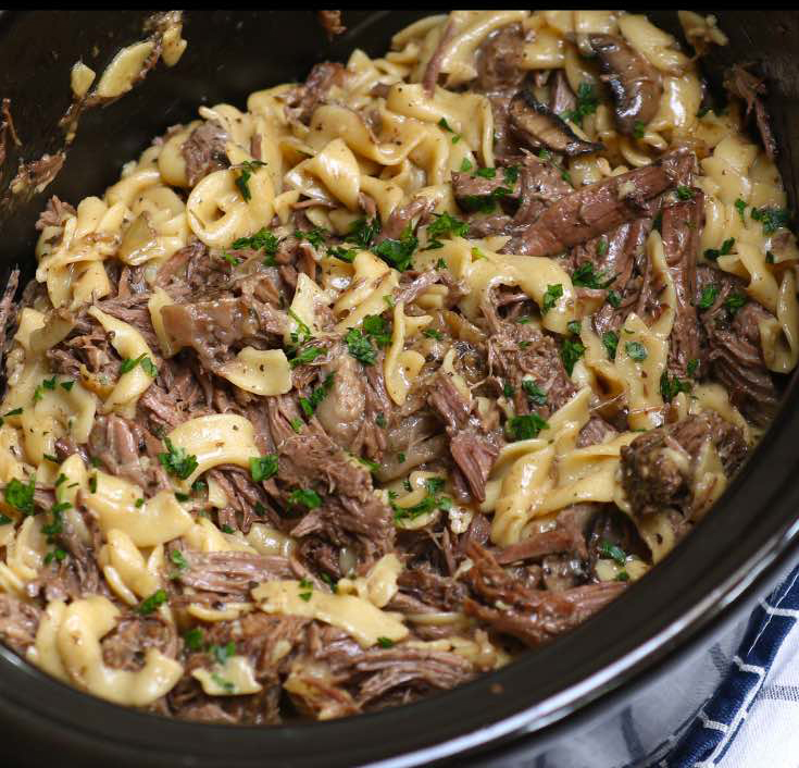 Beef and Noodles - Easy CrockPot Recipes