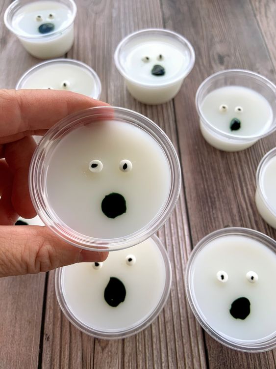 Ghost Jello Shots - Life With The Crust Cut Off