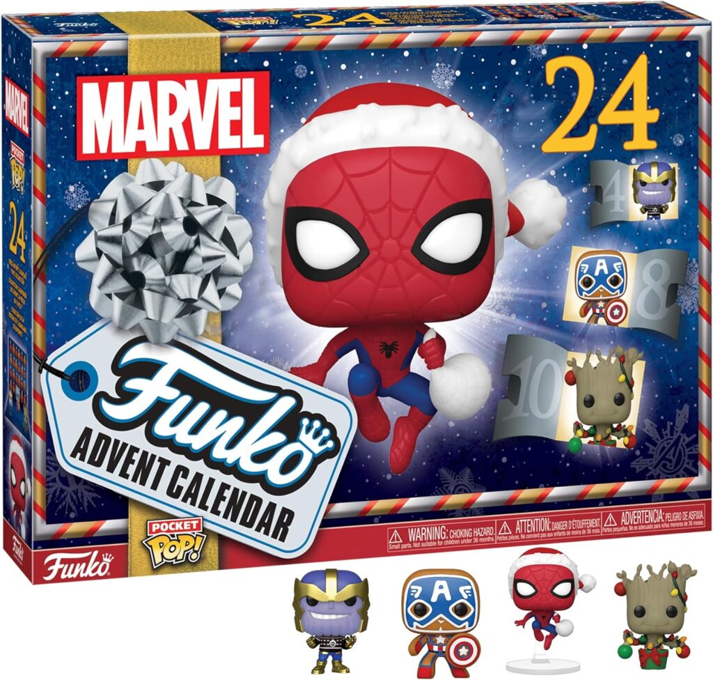 24 Days of Marvel Funko Pop! | 13+ Advent Calendars for Tweens and Teens at Christmas
