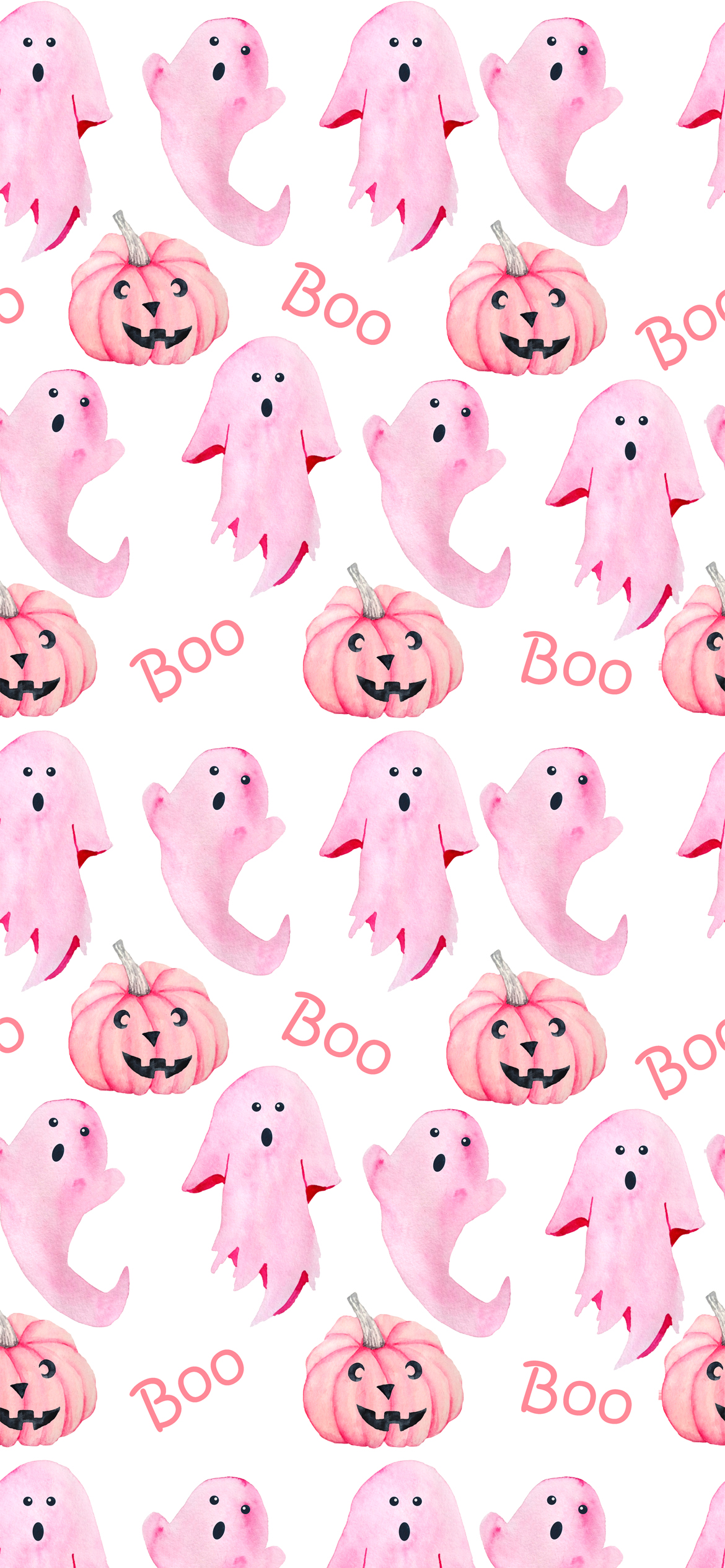 Pink Halloween Wallpaper