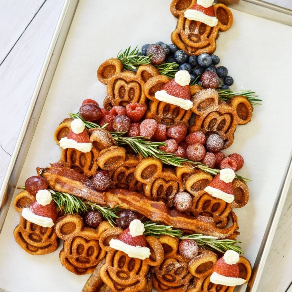 Mickey Mouse Waffle Tree