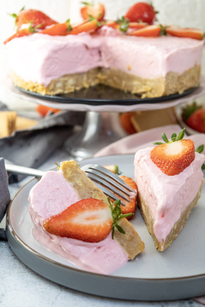 No-Bake Strawberry Cheesecake Recipe