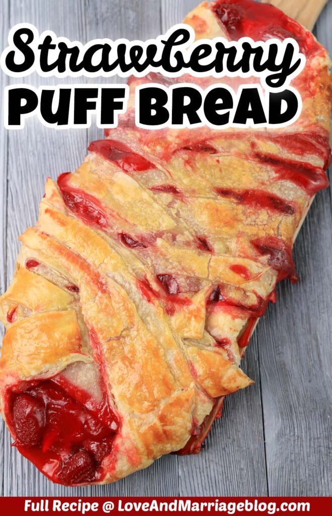This Strawberry Puff Pastry Braid recipe makes a show-stopping dessert. It combines the sweet juiciness of strawberries with the flaky and buttery goodness of puff pastry.