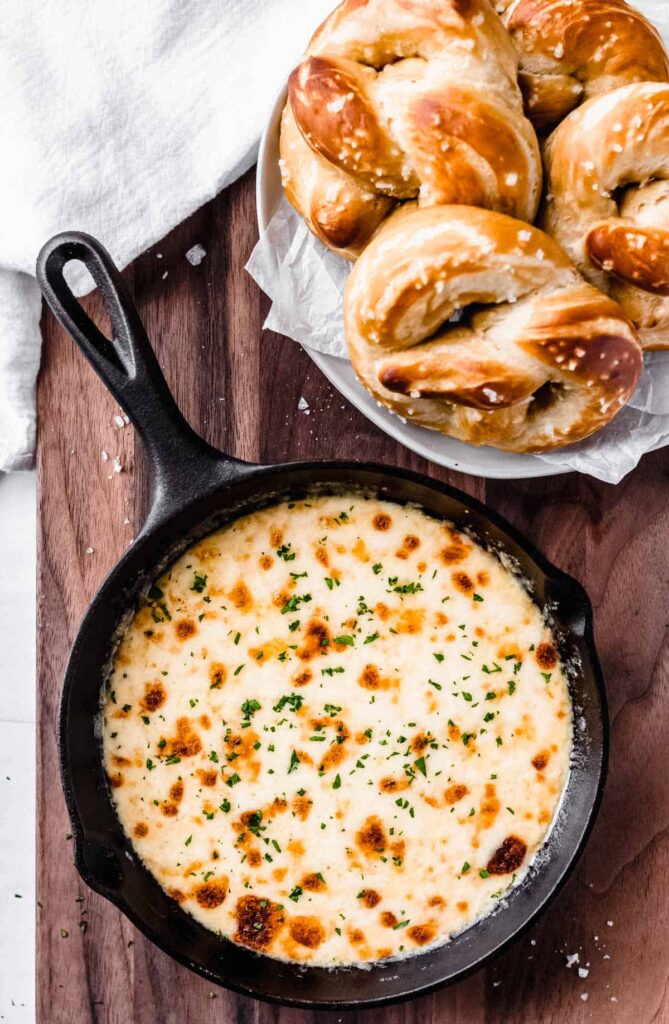 White Cheddar Cheese Beer Dip