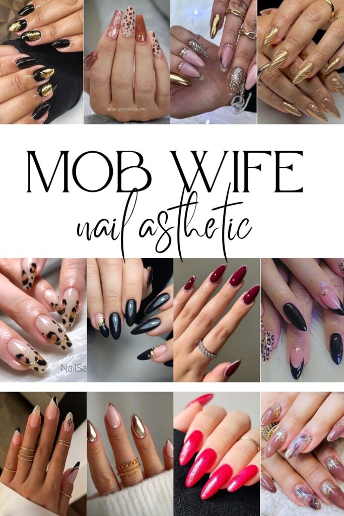 15 Best Mob Wife Nails - Mob Wife Aesthetic 