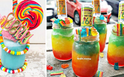Candy cocktails are pretty, colorful, and yummy. They're perfect for a party or a shower. Here are 20 of the prettiest candy cocktails ever.
