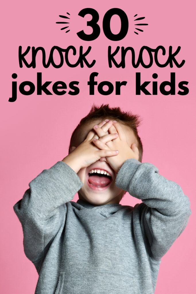 Every kid will love these 30 silly, goofy knock knock jokes. Iguana who? Tank who? Make your kiddo giggle with these knock knock jokes.